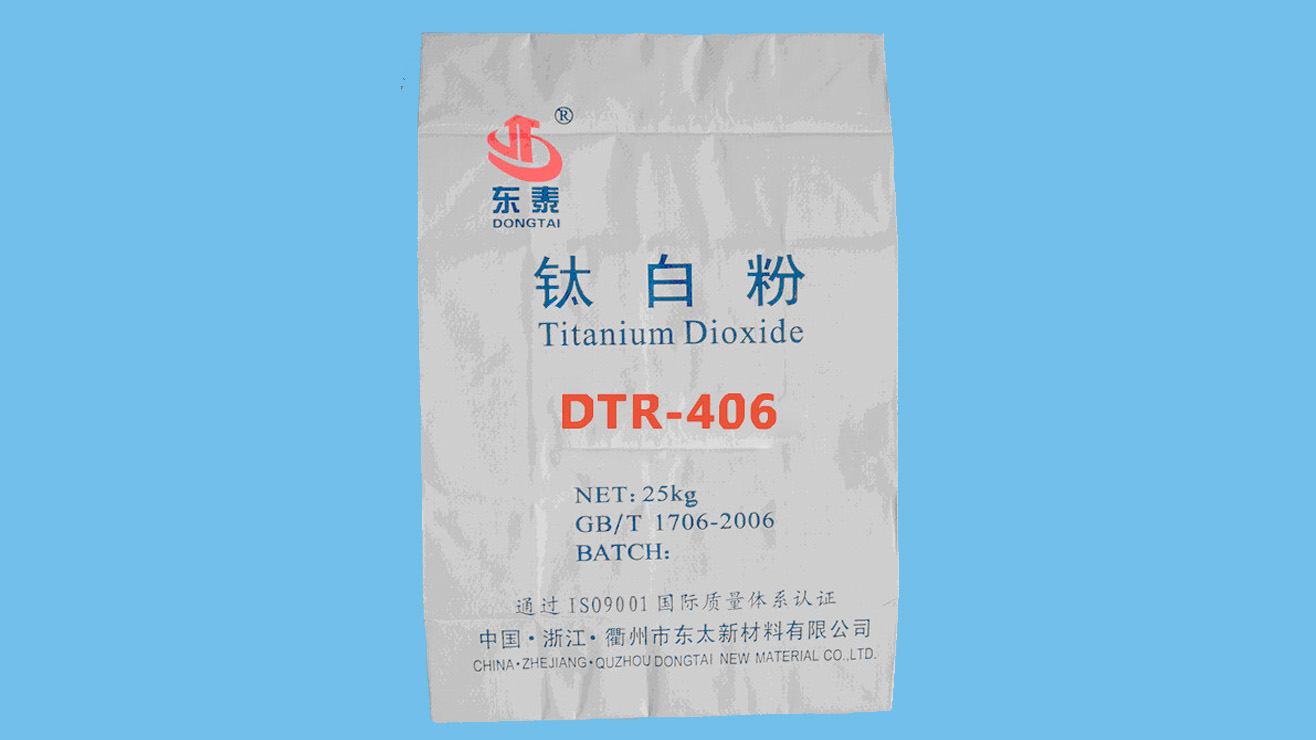DTR-406 dióxido de titanio rutilo